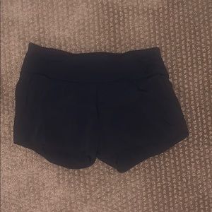 Black Lululemon shorts